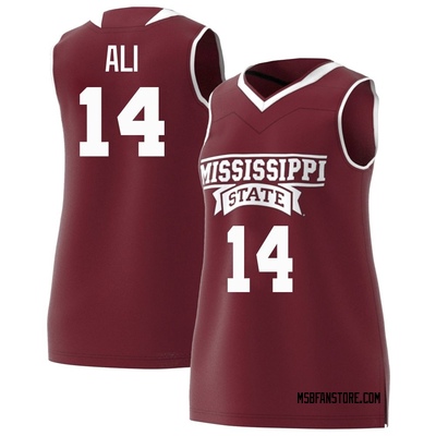 Women's Amier Ali Mississippi State Bulldogs Replica Maroon Basketball Jersey
