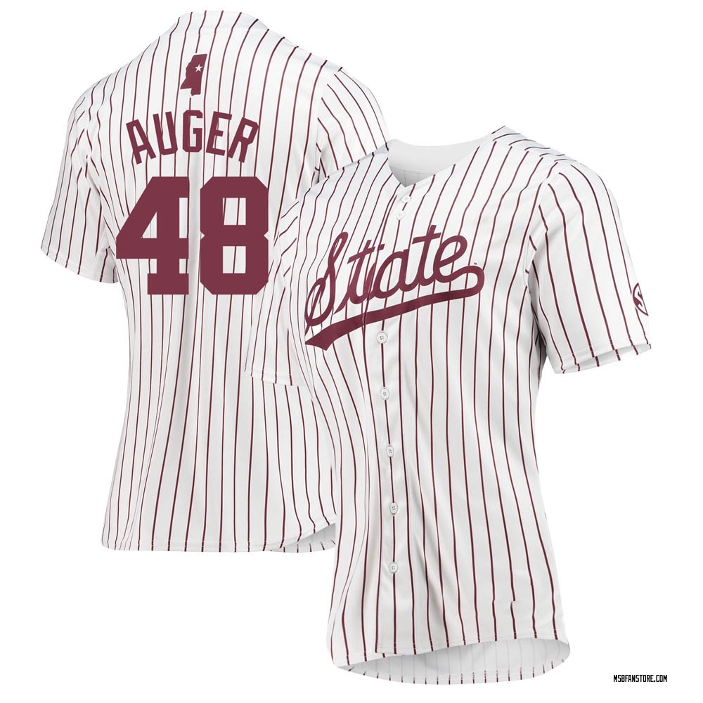 Women's Brooks Auger Mississippi State Bulldogs Replica Baseball Jersey - White