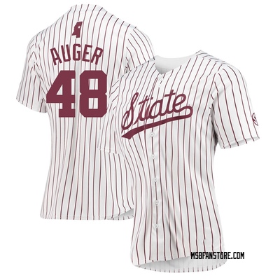 Women's Brooks Auger Mississippi State Bulldogs Replica Baseball Jersey - White