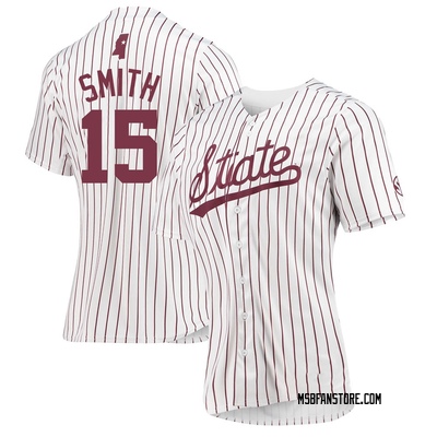 Women's Cade Smith Mississippi State Bulldogs Replica Baseball Jersey - White
