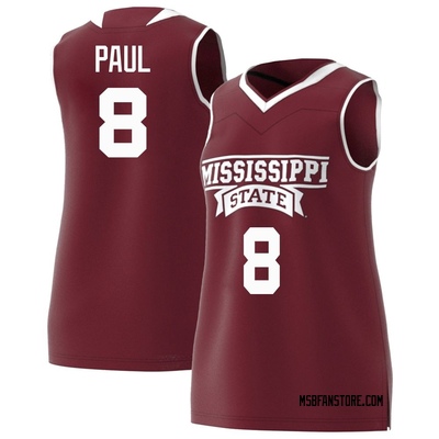 Women's Cameren Paul Mississippi State Bulldogs Replica Maroon Basketball Jersey