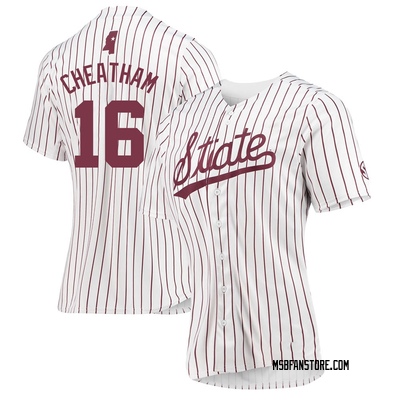 Women's Cole Cheatham Mississippi State Bulldogs Replica Baseball Jersey - White