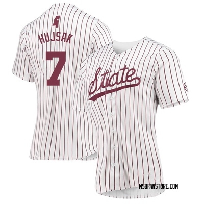 Women's Connor Hujsak Mississippi State Bulldogs Replica Baseball Jersey - White