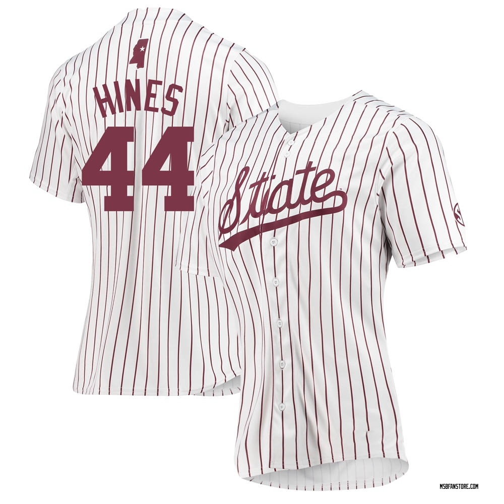 Women's Hunter Hines Mississippi State Bulldogs Replica Baseball Jersey - White
