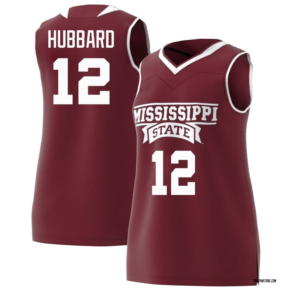 Women's Josh Hubbard Mississippi State Bulldogs Replica Maroon Basketball Jersey