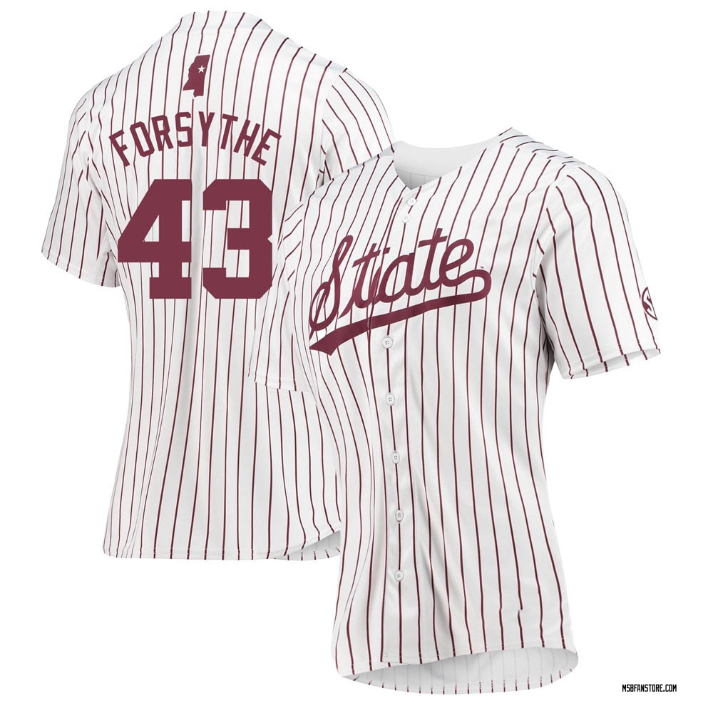 Women's Lane Forsythe Mississippi State Bulldogs Replica Baseball Jersey - White