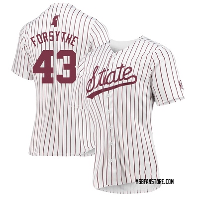 Women's Lane Forsythe Mississippi State Bulldogs Replica Baseball Jersey - White
