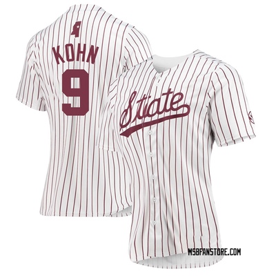 Women's Pico Kohn Mississippi State Bulldogs Replica Baseball Jersey - White